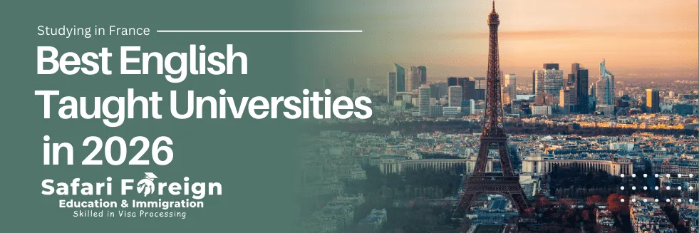 Studying in France: Best English-Taught Universities in 2026 4 Feature image representing studying in France at English-taught universities for international students in 2026.