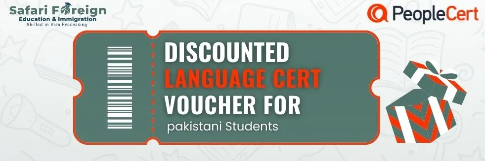 Discounted LanguageCert Vouchers for Pakistani Students 1 Pakistani student using discounted LanguageCert vouchers for English exam