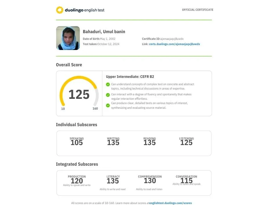 dualingo result bahaduri umul banin