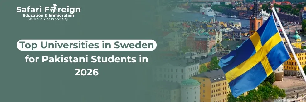Pakistani student reviewing admission options at universities in Sweden for 2026 intake