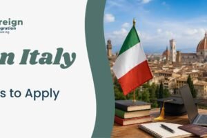 Preparing to study in Italy from Pakistan by following five simple application steps.