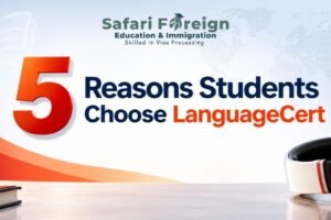 Explore LanguageCert benefits for study abroad.