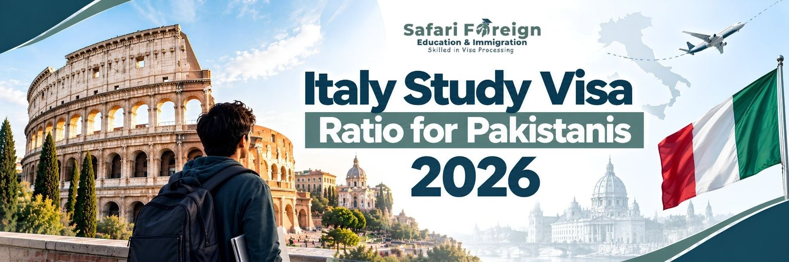 Italy Study Visa Ratio for Pakistanis 2026 1 Italy study visa ratio for Pakistani students in 2026.