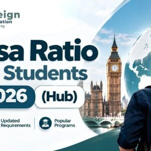 Study Visa Ratio for Pakistani Students by Country 2026
