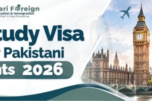 Pakistani student holding UK student visa application documents looking at UK study visa ratio for Pakistan